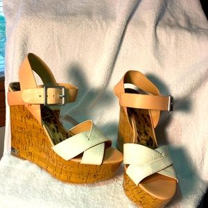 Sam Edelman Sasha, New.off white, natural leather.